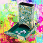 LPG Essentials Dice Tower with Mat Leather - Artist Series: Cara