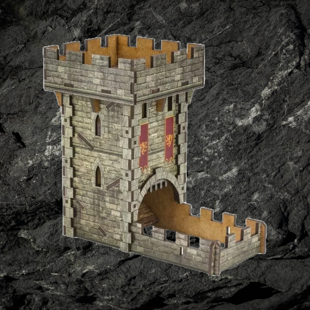 Q Workshop - Colour Medieval Dice Tower