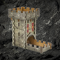 Q Workshop - Colour Medieval Dice Tower
