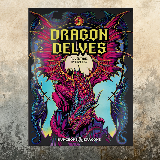 D&D Dungeons & Dragons Dragon Delves an Adventure Anthology Hardcover