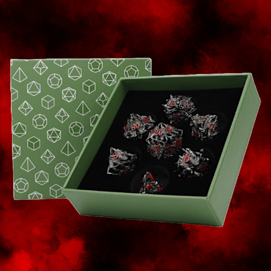 LPG Dragon Rage Metal Dice