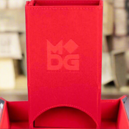 MDG Fold Up Leather Dice Tray