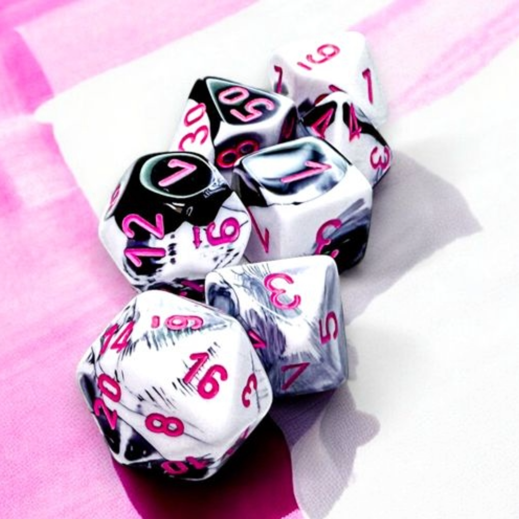 D7-Die Set Dice Gemini Polyhedral