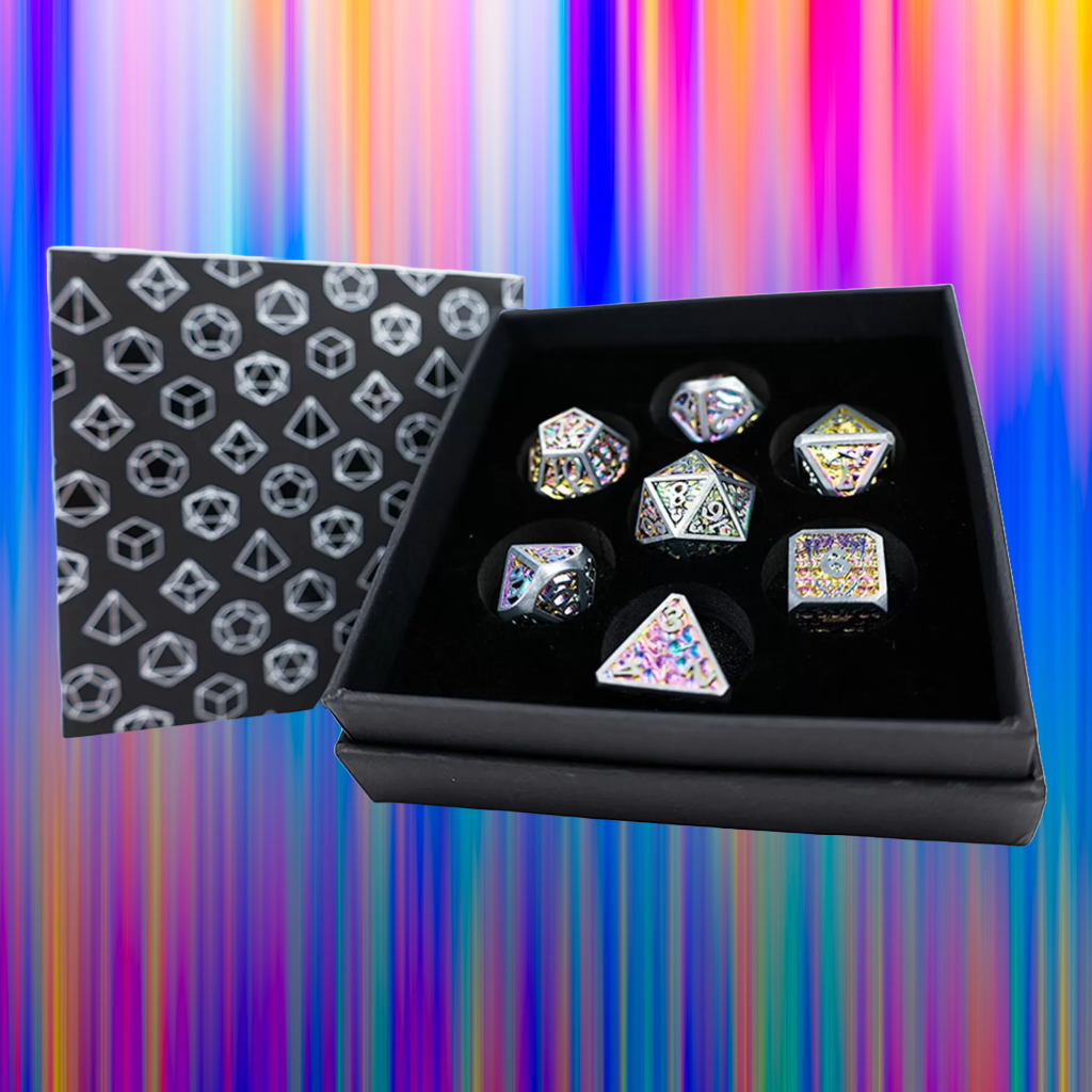 LPG Metal Dice Set Draco