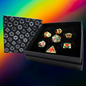 LPG Metal Dice Set Leadlight