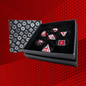 LPG Metal Dice Set Serif
