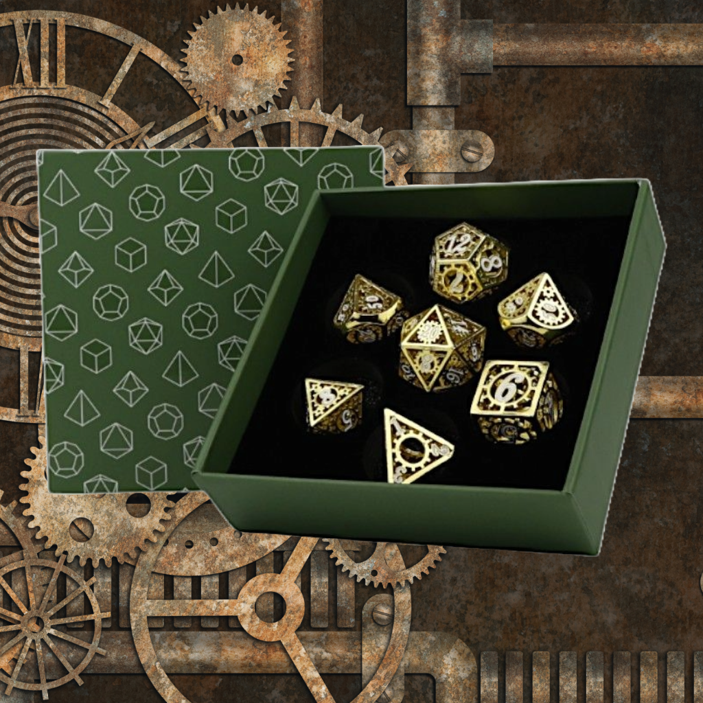 LPG Clockwork Metal Dice