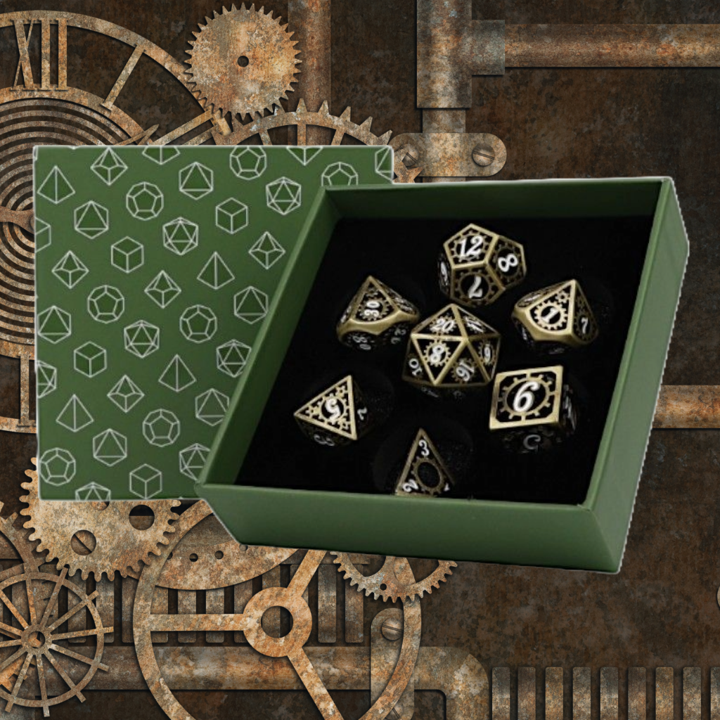 LPG Clockwork Metal Dice