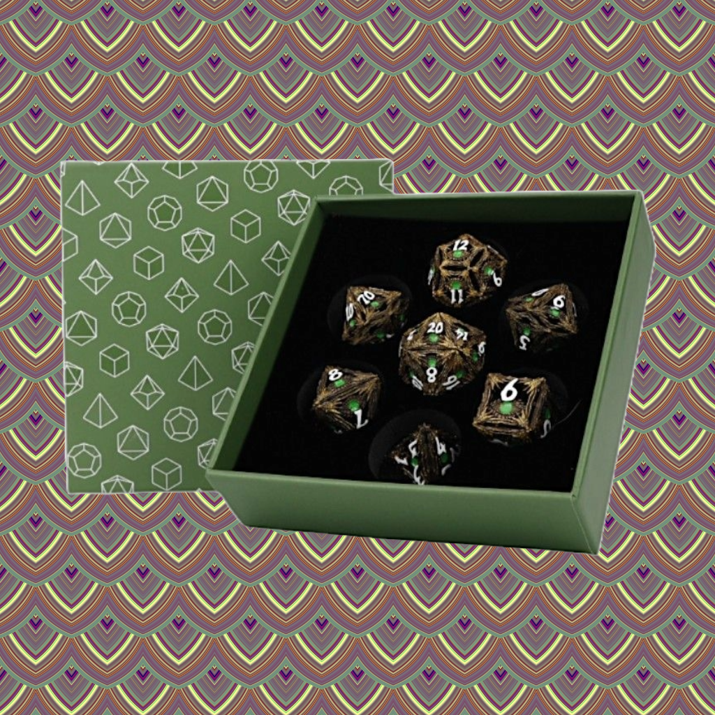LPG Dragon Eye Metal Dice