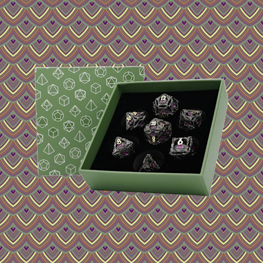 LPG Dragon Eye Metal Dice