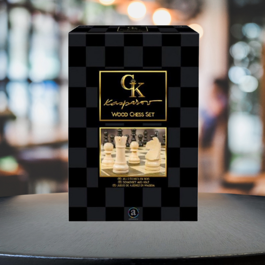 Kasparov Chess Set Wood