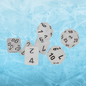 D7-Die Set Dice Polyhedral Frosted