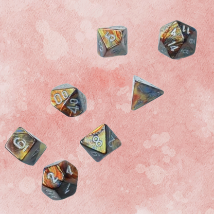 D7-Die Set Dice Mini-Polyhedral