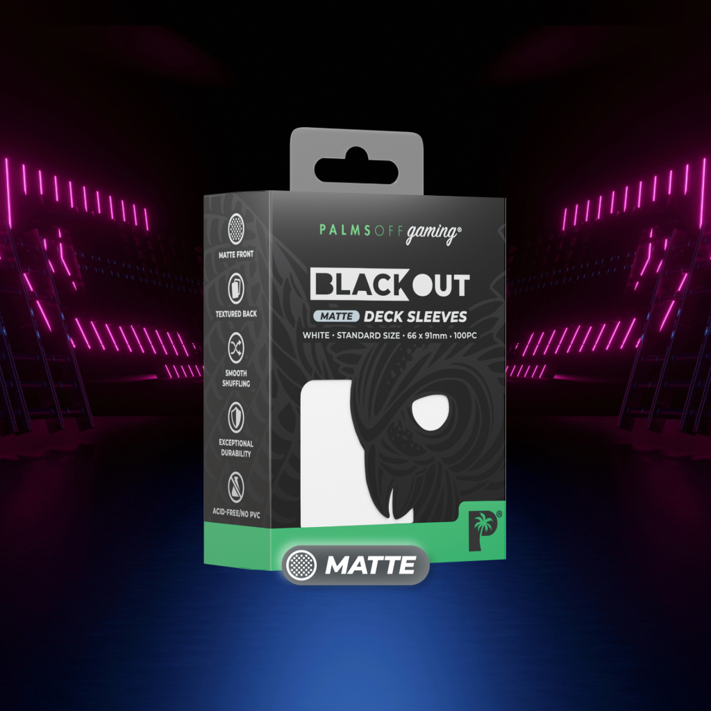 Blackout Deck Sleeves Matte