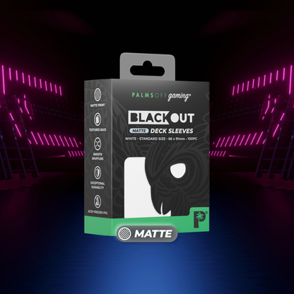 Blackout Deck Sleeves Matte