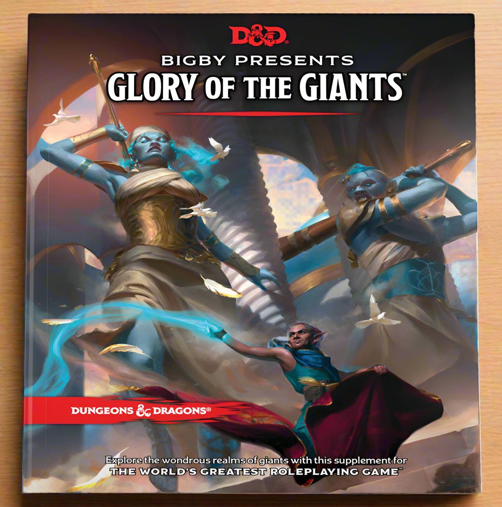 D&D Dungeon & Dragons Bigby Presents Glory of the Giants Hardcover