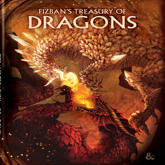 D&D Dungeons & Dragons Fizbans Treasury of Dragons Hardcover