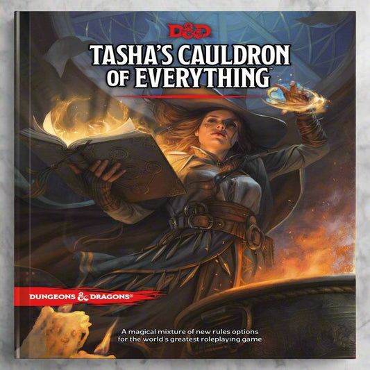 D&D Dungeons & Dragons Tasha's Cauldron of Everything Hardcover