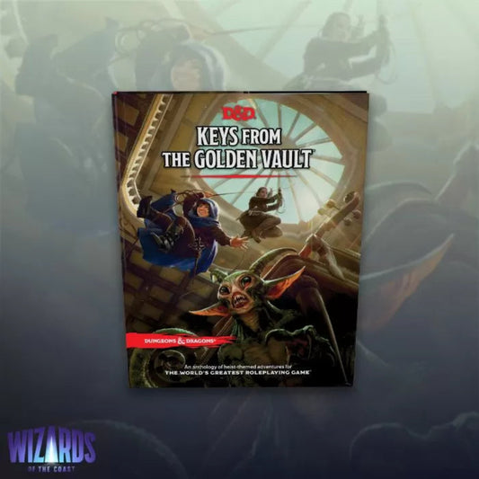 D&D Dungeons and Dragons Keys from the Golden Vault