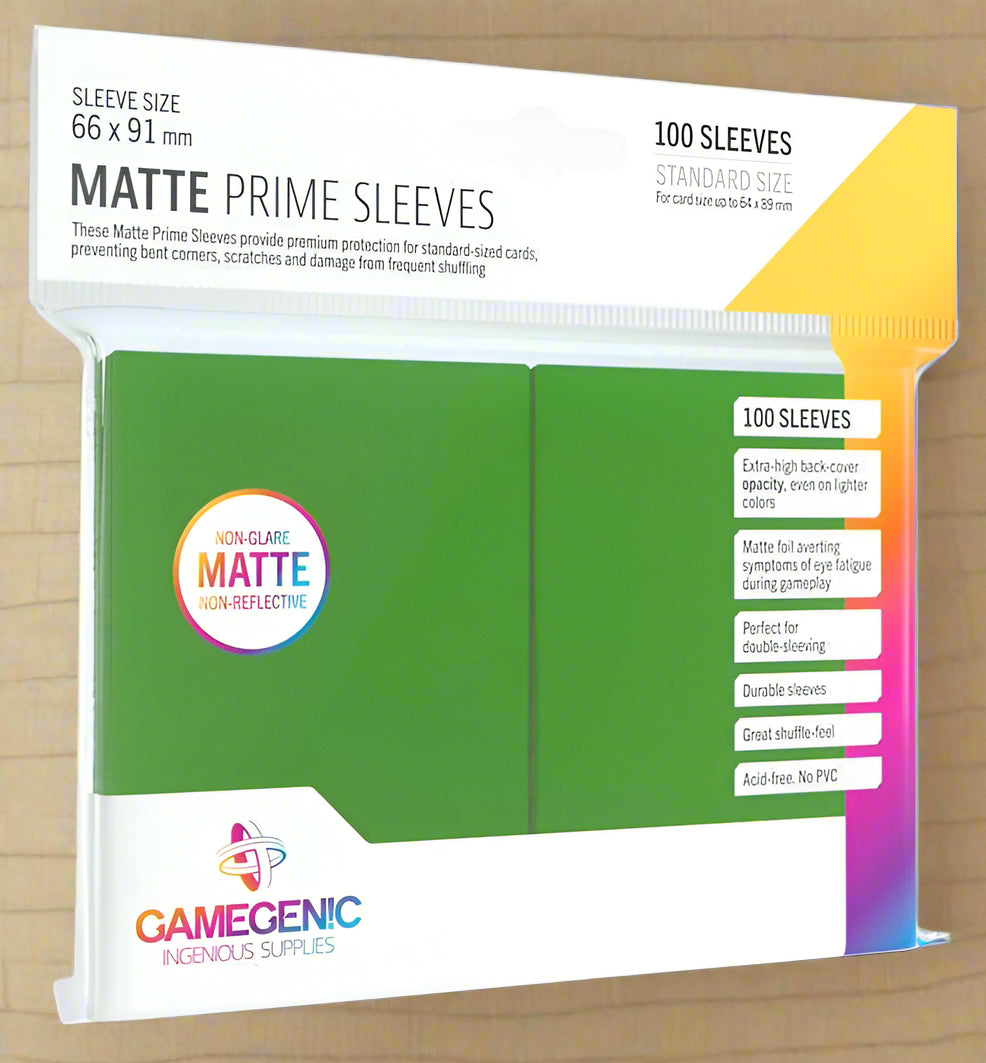Gamegenic Matte Prime Card Sleeves