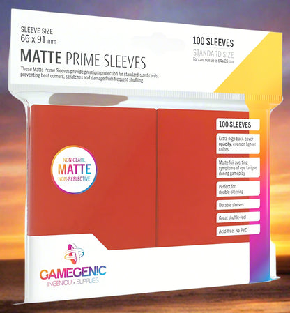 Gamegenic Matte Prime Card Sleeves