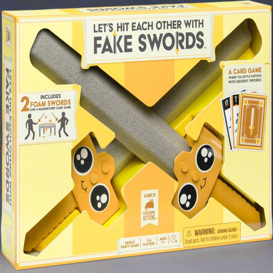 Let's Hit Each Other With Fake Swords